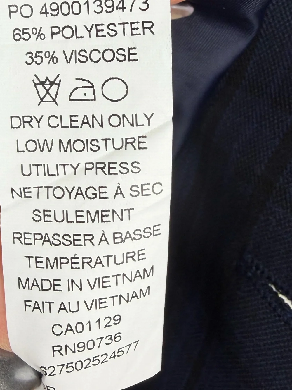 Ben Sherman Blue Plaid Sport Coat Blazer 48R Mod Slim Fit NWOT